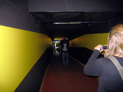Durch diese hohle Gasse müssen sie kommen...